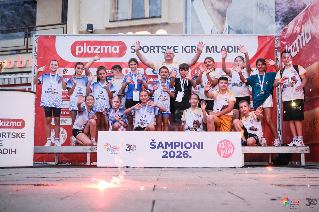 SPEKTAKL! Sve je spremno za veliko finale Sportskih igara mladih