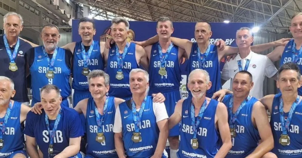 Veterani Srbije šampioni Evrope!