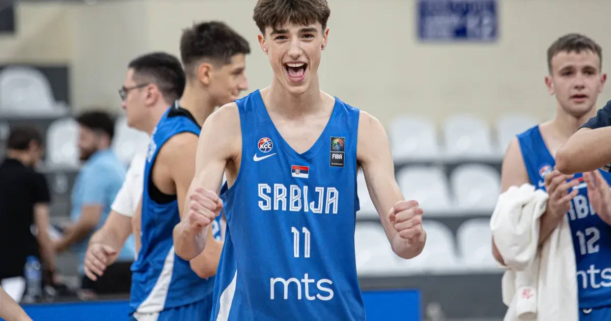 Ima samo 16 godina, oduševio je Srbiju na Mundobasketu, Alimpijević ga sa Kusturicom pozvao u reprezentaciju