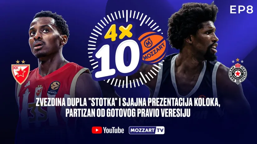 Novi 4x10: Kako je debitant Koloko ukrasio Zvezdinu savršenu nedelju i šta je odvelo Partizan u dupli poraz?