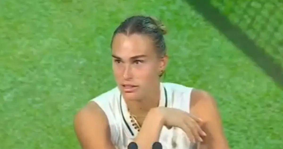 Arina Sabalenka i novi cirkus na konferenciji posle ispadanja sa Vimbldona: "Je li mi to čestitate na porazu?"
