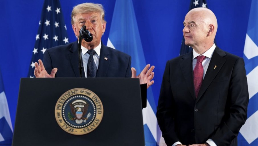 "PADA GLAVA" ZBOG DONALDA TRAMPA! Đani Infantino hitno pozvan na saslušanje u Ameriku