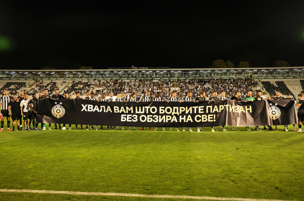 Partizan u zoni ispadanja