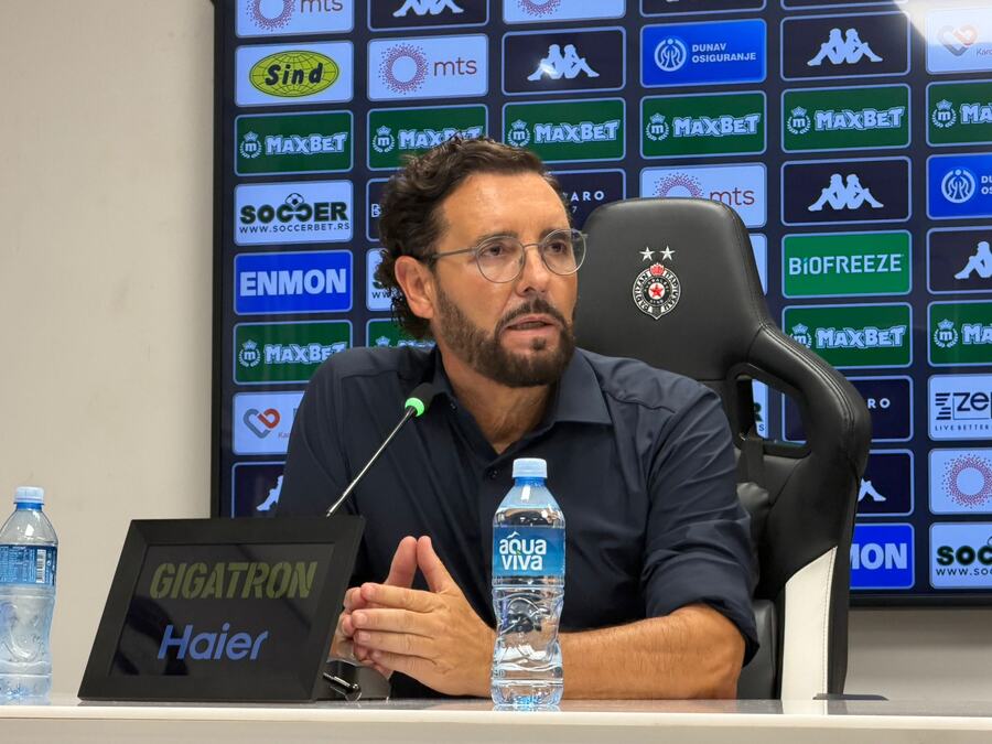 "PARTIZAN JE INSTITUCIJA" Trener Hetafea u čudu: Mnogo smo se mučili - atmosfera je fantastična