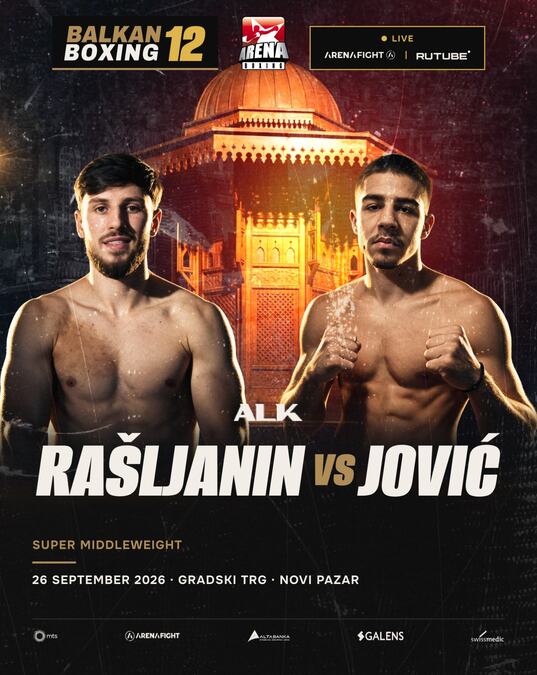 "DOĐITE DA VIDITE ŠTA JE PRAVI RAT U RINGU!" Hamza Rašljanin spreman za Balkan Boxing spektakl u Novom Pazaru!