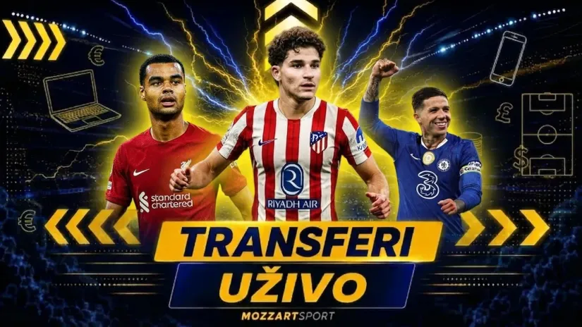 TRANSFERI (ponedeljak, 31. avgust)