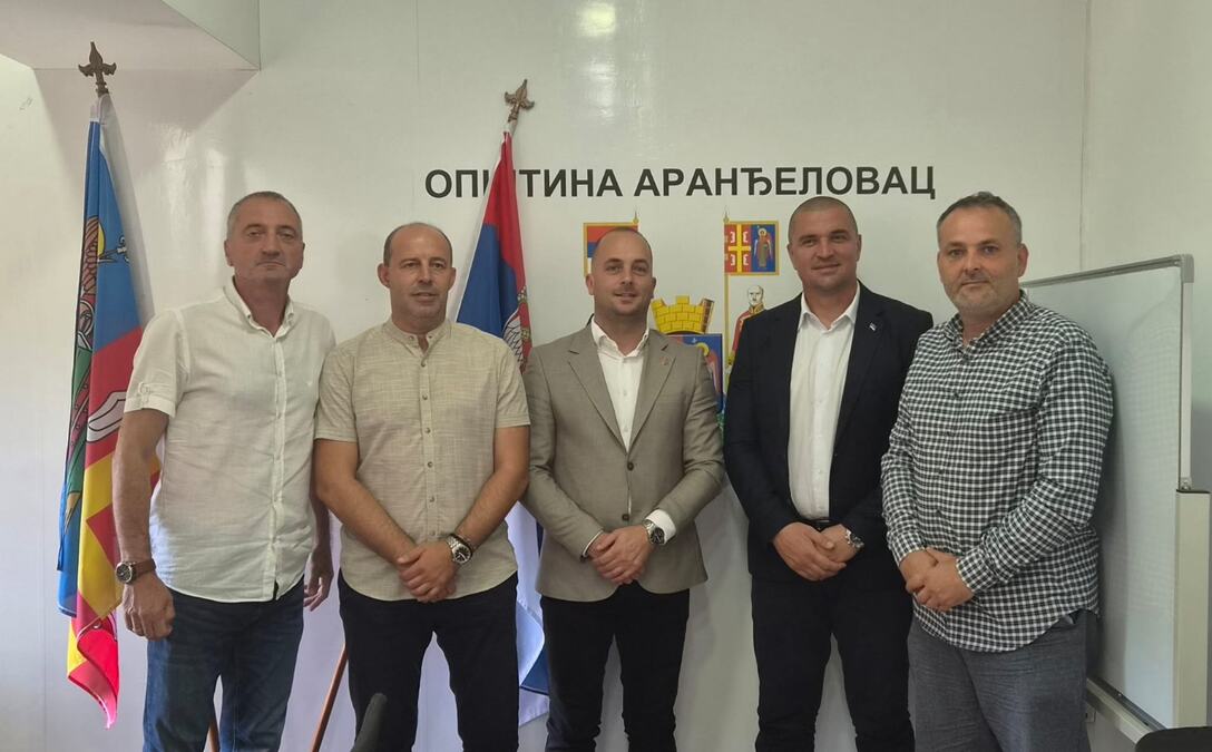 Srbija dobija novi centar sportskog turizma: Generalni sekretar Sportskog saveza Srbije Goran Marinković u poseti Aranđelovcu