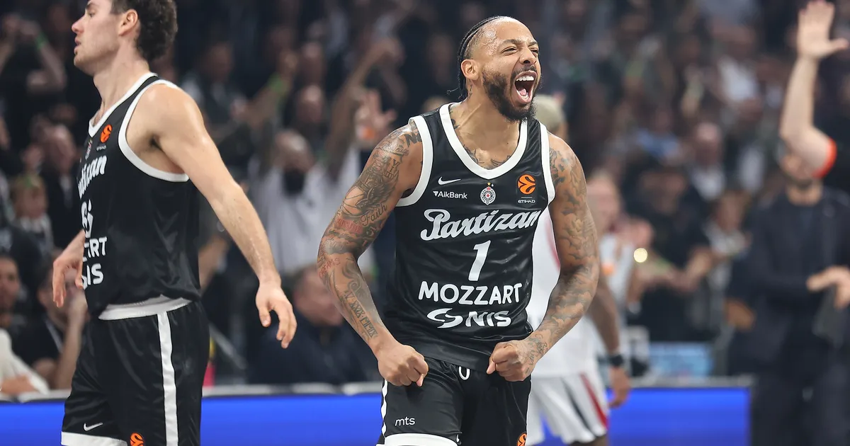 Karlik Džons MVP 1. kola Evrolige, nestvarnom partijom vodio Partizan do pobede