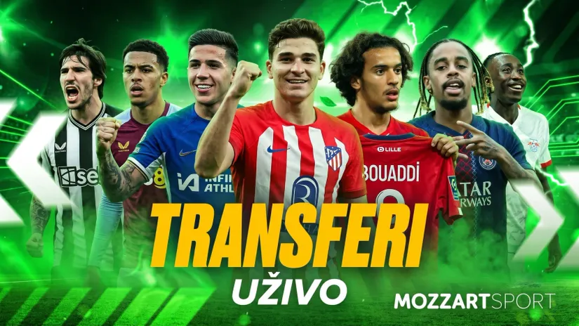 TRANSFERI (sreda, 1. jul): Početak letnjeg prelaznog roka