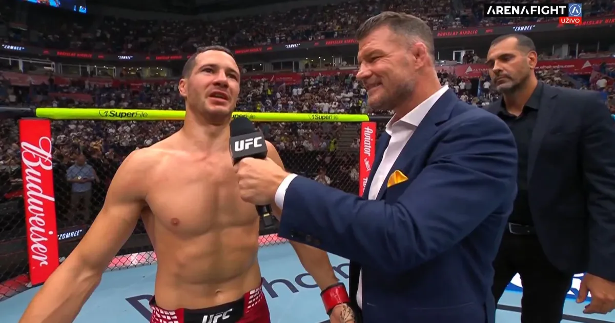 Borislav Nikolić uništio Rusa, pa poslao poruku UFC-u: "Želim revanš protiv ovog borca"