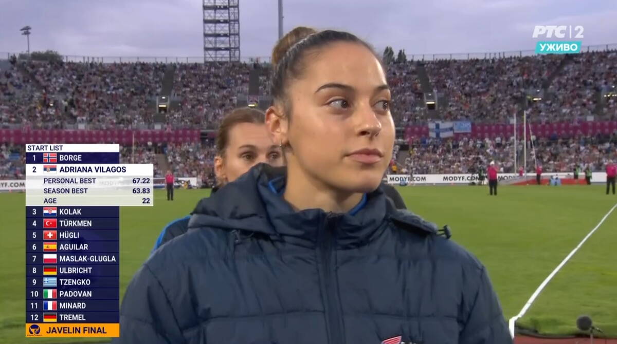 Uživo: Adriana Vilagoš počela finale
