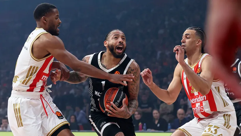 UŽIVO: Partizan Mozzart Bet - Crvena zvezda, crveno-beli bez Motlija