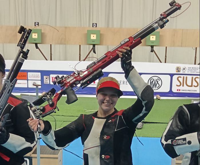 ALEKSANDRA ZLATNA U KAIRU: Srpska strelkinja Stojadinović osvojila zlato na turniru Svetskog kupa