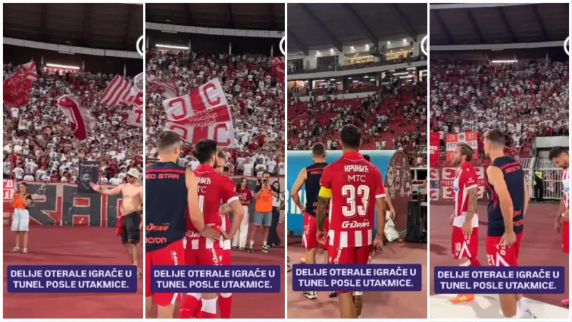 I Delije okrenule leđa... (VIDEO)